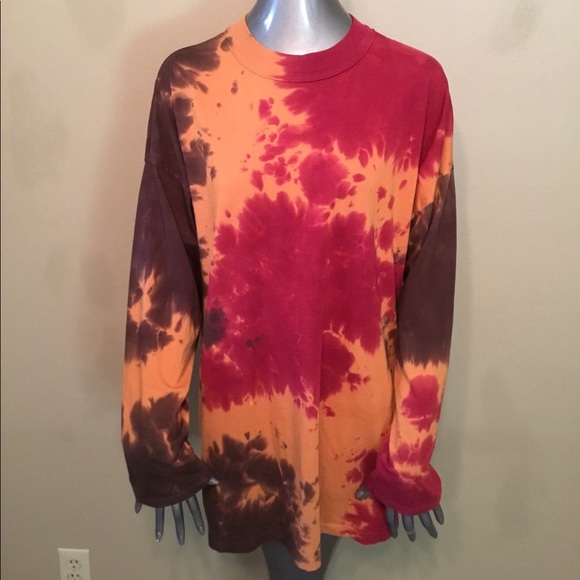 Free People We the Free Be Free tie dye shirts EUC - Picture 2 of 7